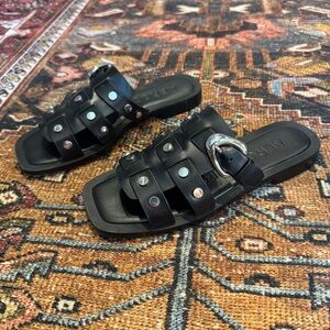 Aerosoles leather St. Marks studded sandal